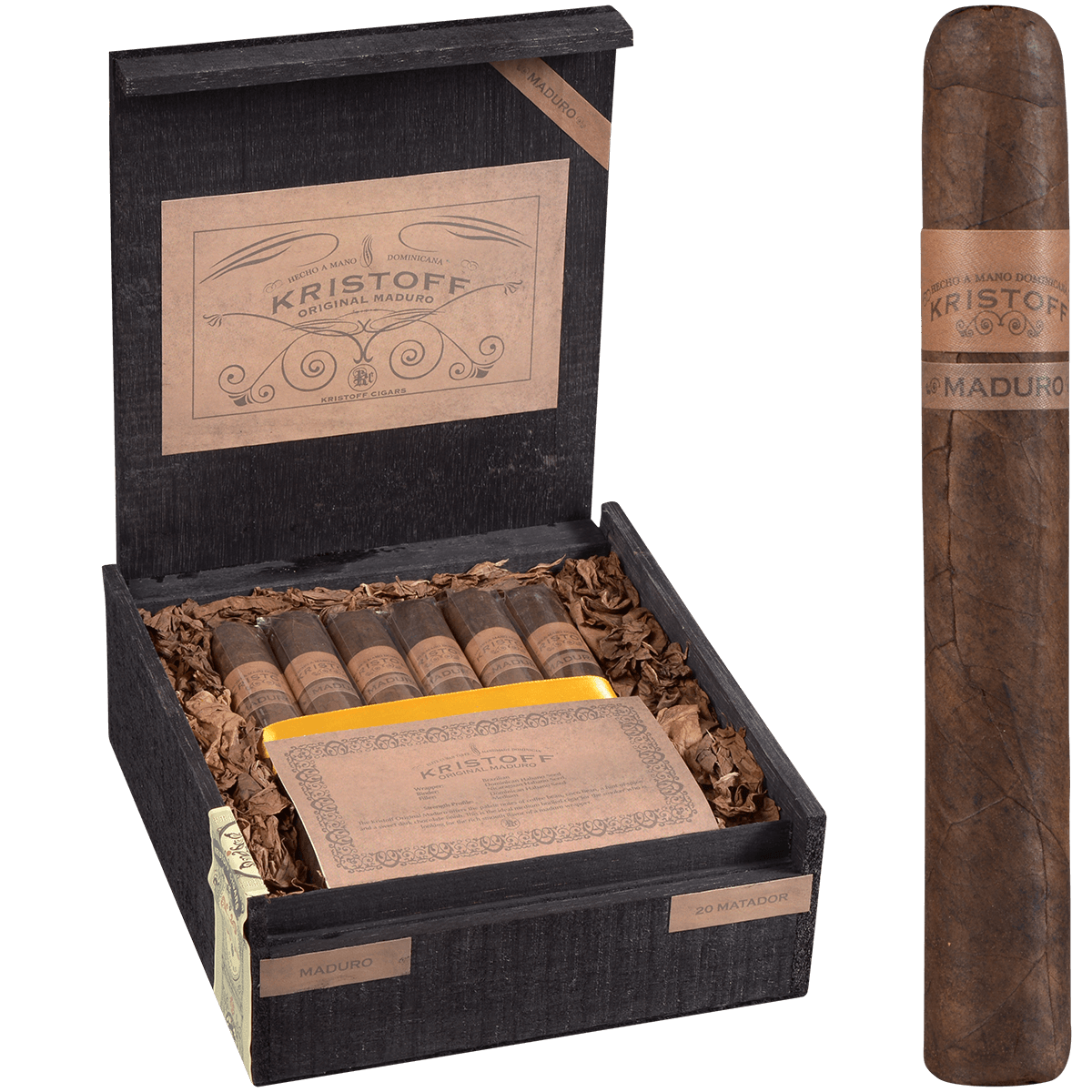 Kristoff Maduro Matador 20 Ct. Box 6.5 X 56