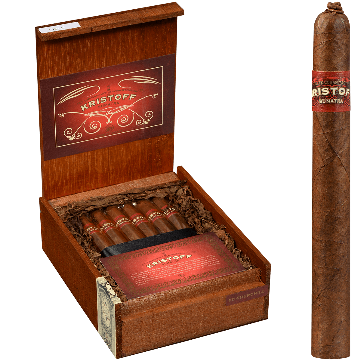 Kristoff Sumatra Churchill 20 Ct. Box 7 X 50
