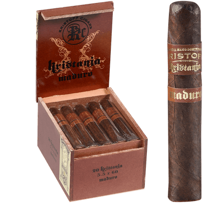 Kristoff Kristania Maduro 60'S 20 Ct. Box 5.50X60
