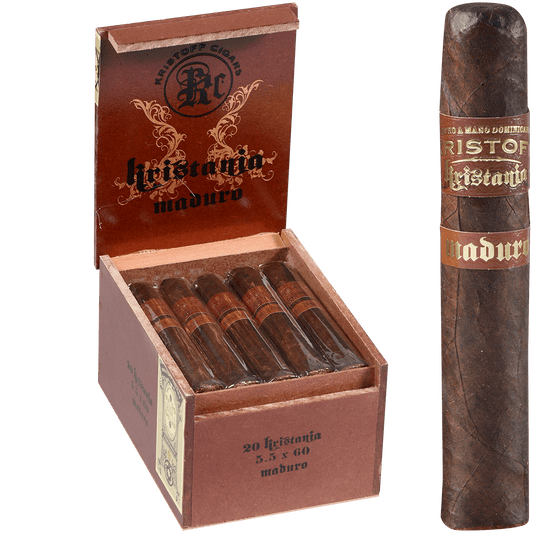 Kristoff Kristania Maduro 60'S 20 Ct. Box 5.50X60