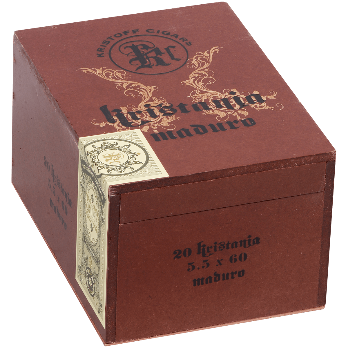 Kristoff Kristania Maduro 60'S 20 Ct. Box 5.50X60