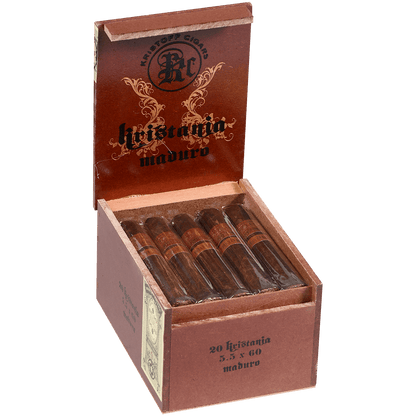 Kristoff Kristania Maduro 60'S 20 Ct. Box 5.50X60