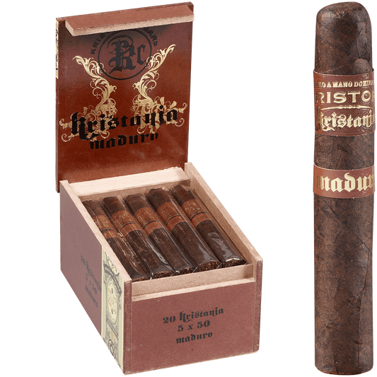 Kristoff Kristania Maduro Robusto 20 Ct. Box 5.00X50