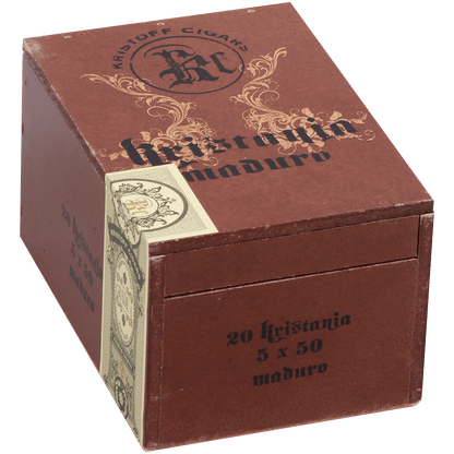 Kristoff Kristania Maduro Robusto 20 Ct. Box 5.00X50