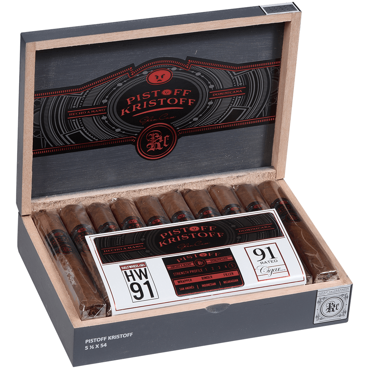Kristoff Pistoff Robusto 20 Ct. Box 5.50X54