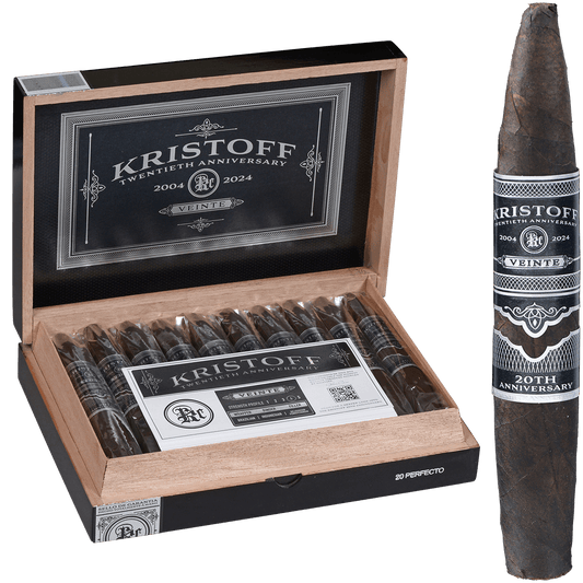 Kristoff Veinte 20Th Anniversary Perfecto 20 Ct. 6.25X60