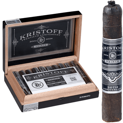 Kristoff Veinte 20Th Anniversary Robusto 20 Ct. Box 5.00X50