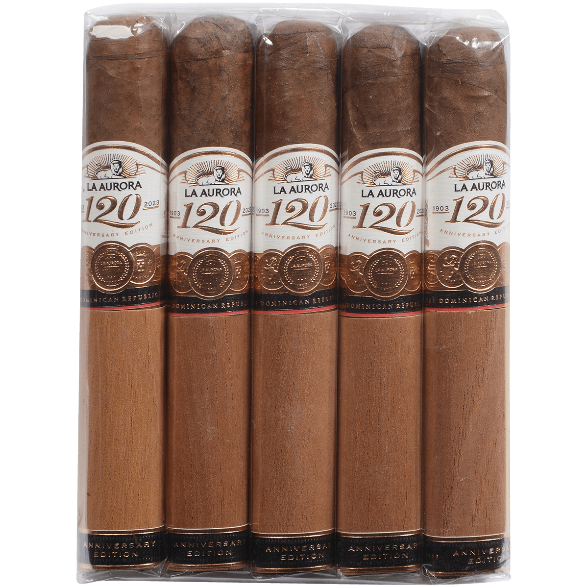 PROMO LAAURORA 120 ANIVERSARIO ROBUSTO 5PK