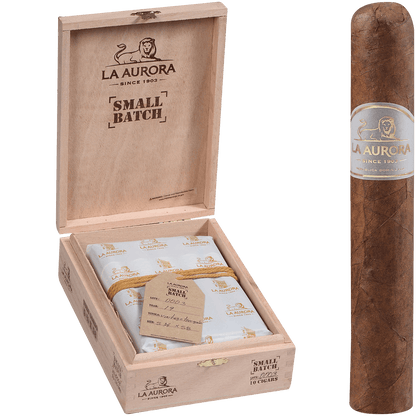 Limited Edition La Aurora Small Batch Lot No 3.Toro Gordo 10 Ct. Box 5.75X58