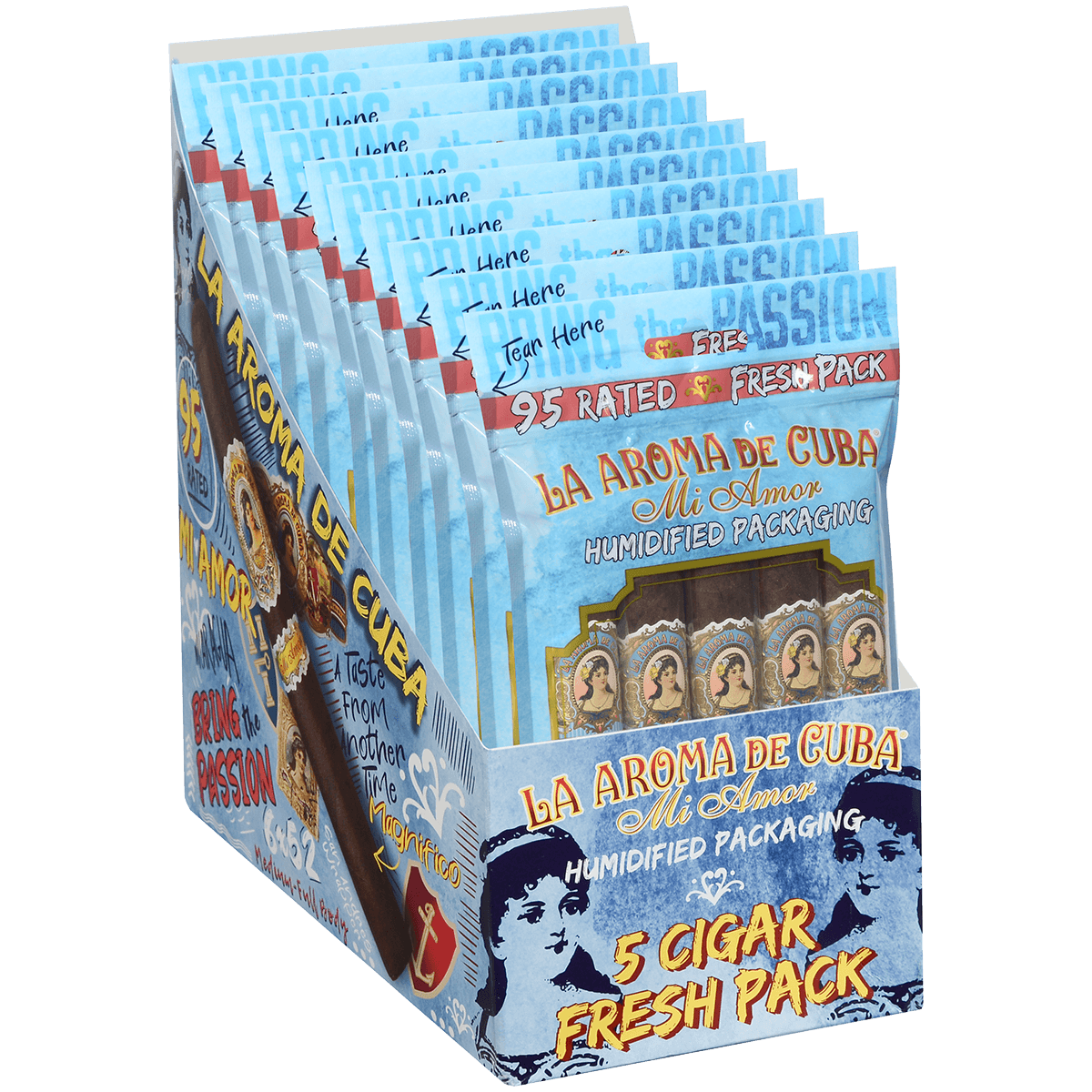La Aroma De Cuba Mi Amor Fresh 5Pk Boat Of 50