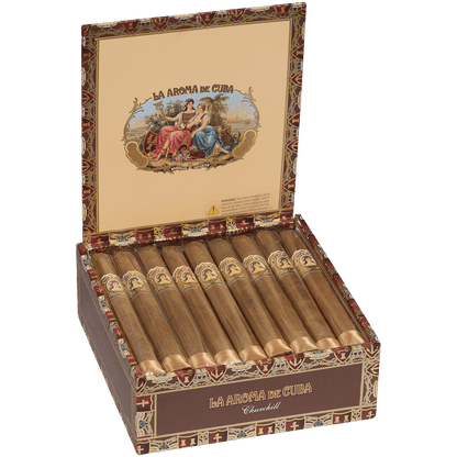 La Aroma De Cuba Connecticut Churchill 25 Ct Box 7X50