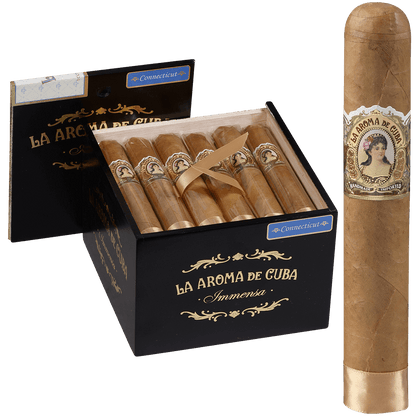 La Aroma De Cuba Connecticut Immensa 24 Ct Box 5.75X60