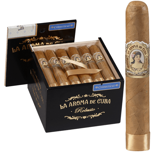 La Aroma De Cuba Connecticut Robusto 24 Ct Box 5.25X54