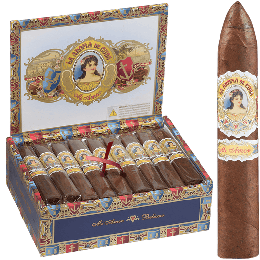 La Aroma De Cuba Mi Amor Belicoso 25 Ct. Box 5.50X54