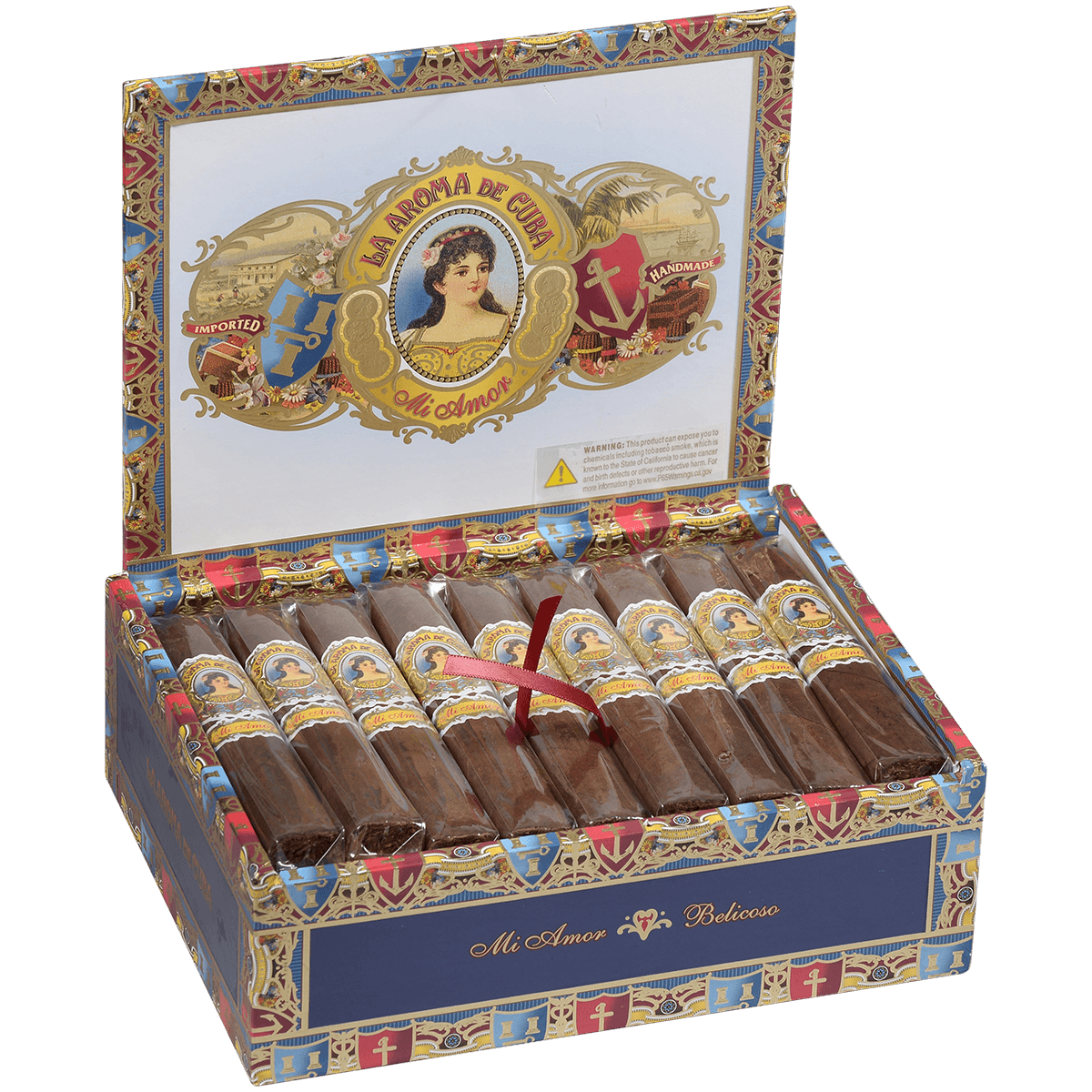 La Aroma De Cuba Mi Amor Belicoso 25 Ct. Box 5.50X54
