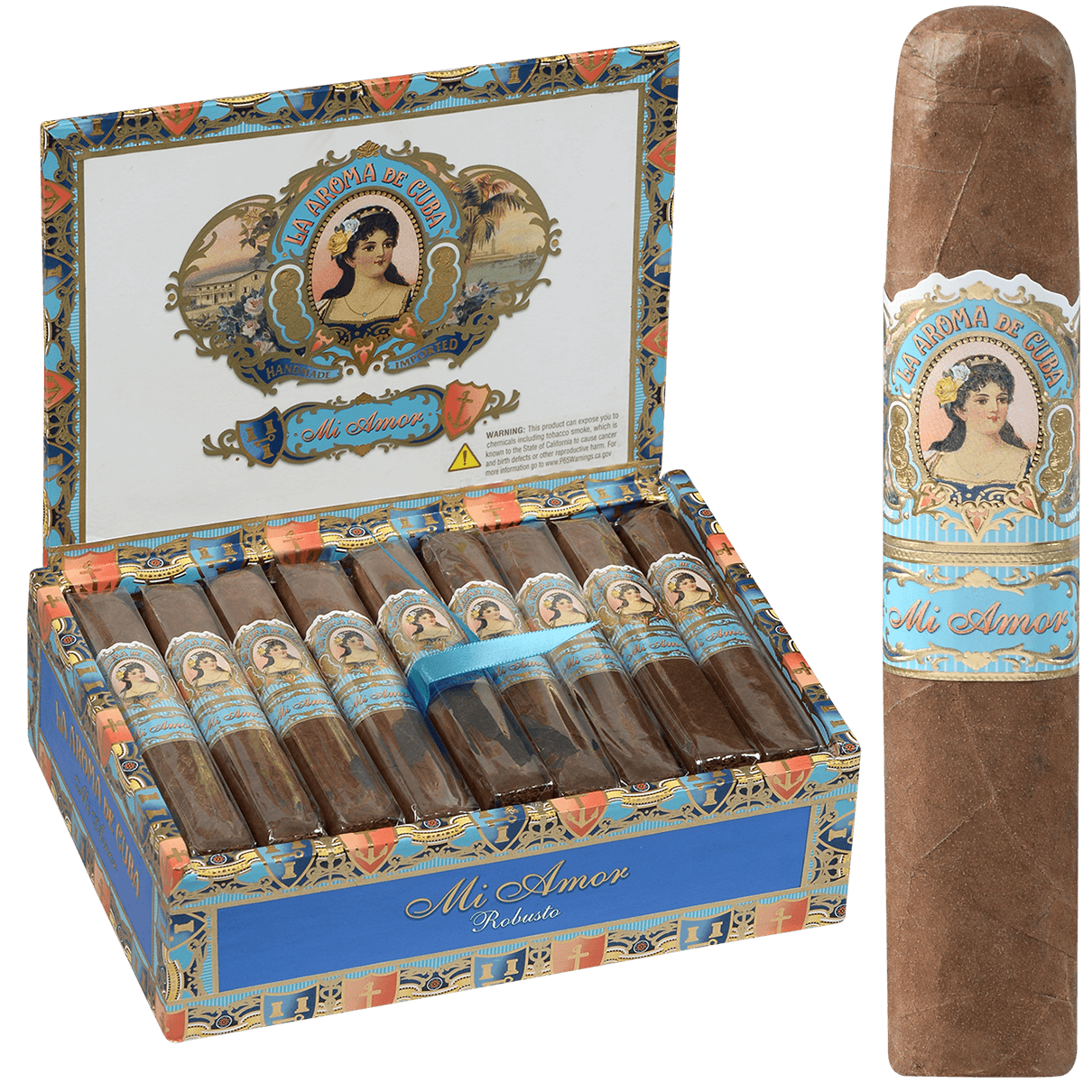 La Aroma De Cuba Mi Amor Robusto 25 Ct. Box 5.00X50