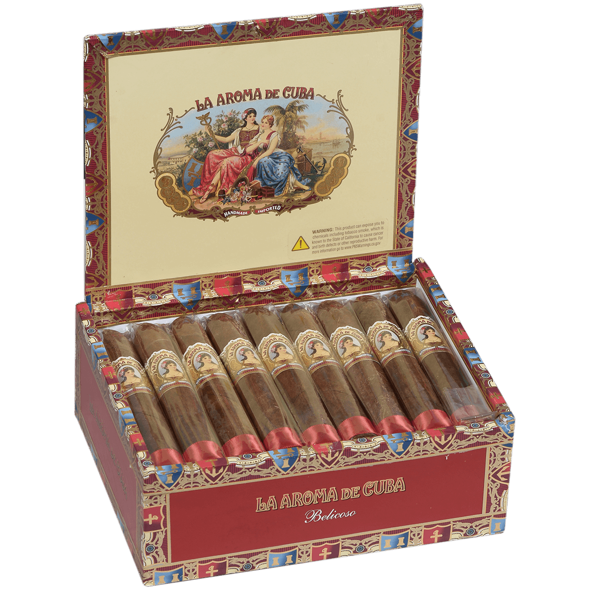 La Aroma De Cuba Belicoso 25 Ct. Box 5.50X52