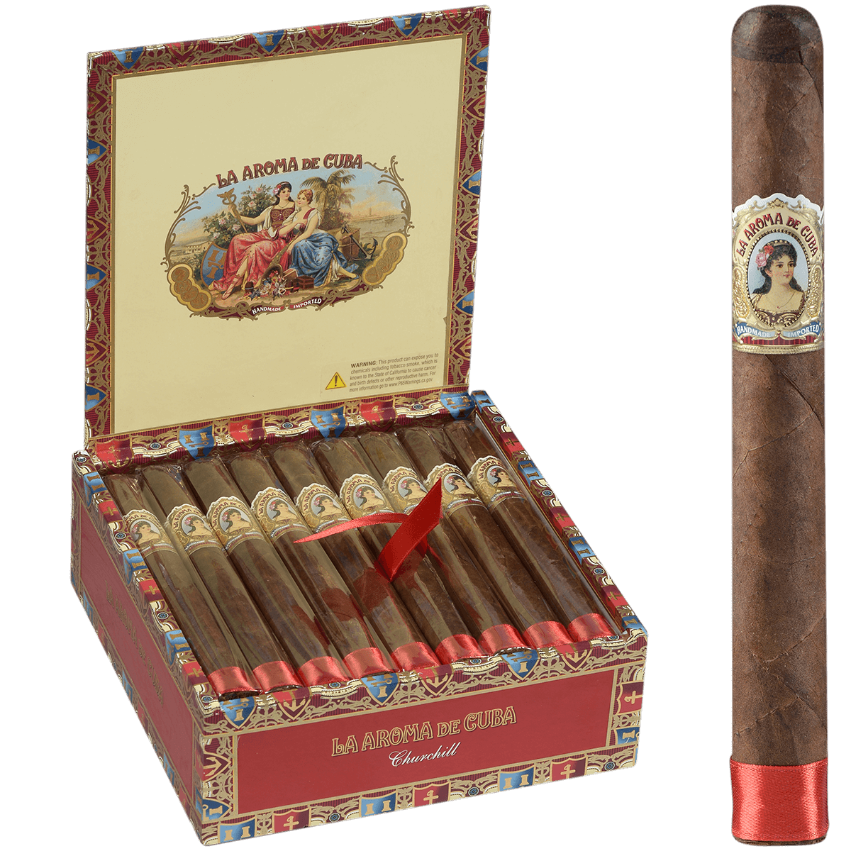 La Aroma De Cuba Churchill 25 Ct. Box 6.75X48