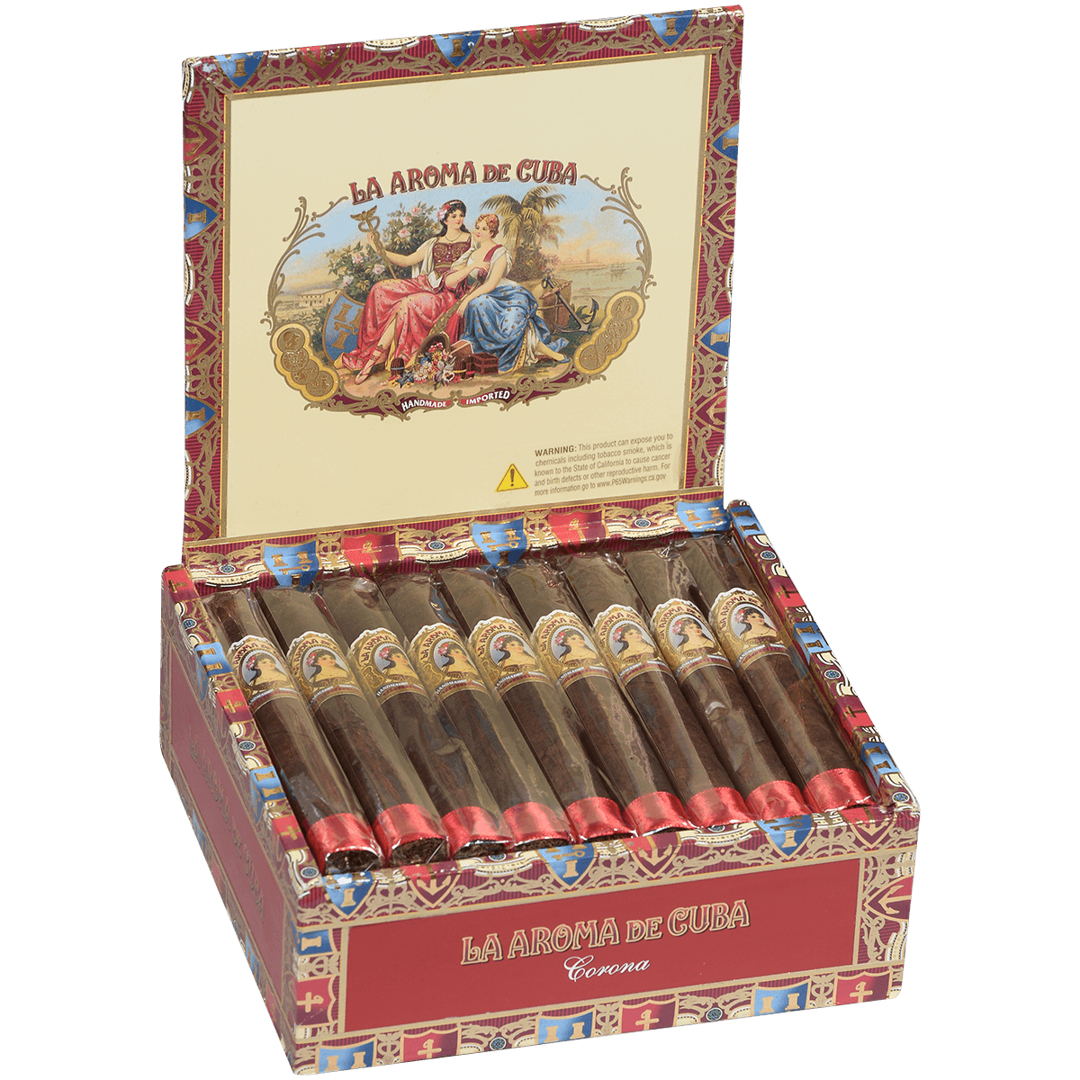 La Aroma De Cuba Corona 25 Ct. Box 5.50X44