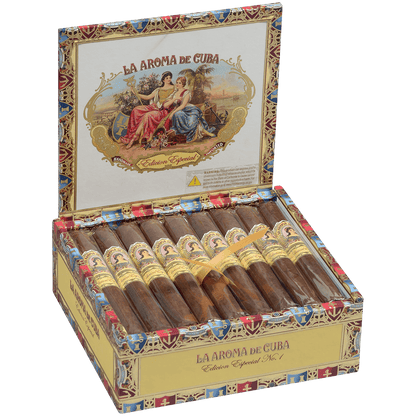 La Aroma De Cuba Edicion Especial No. 1 25 Ct. Box 5.62X46