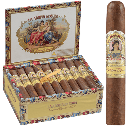 La Aroma De Cuba Edicion Especial No. 2 25 Ct. Box 4.87X48