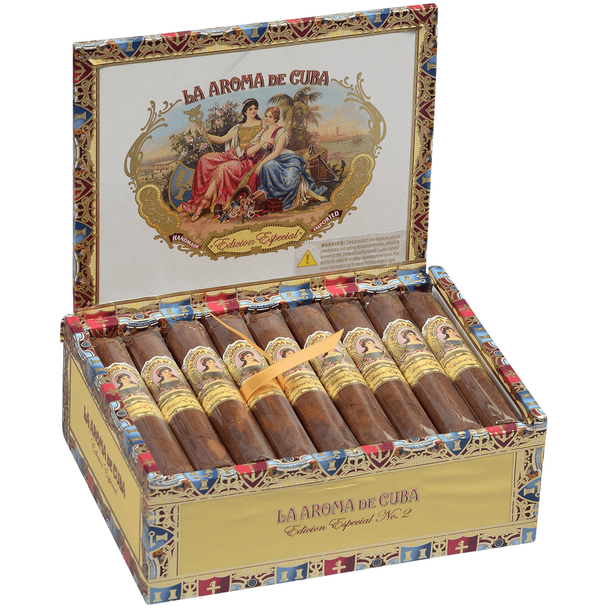 La Aroma De Cuba Edicion Especial No. 2 25 Ct. Box 4.87X48