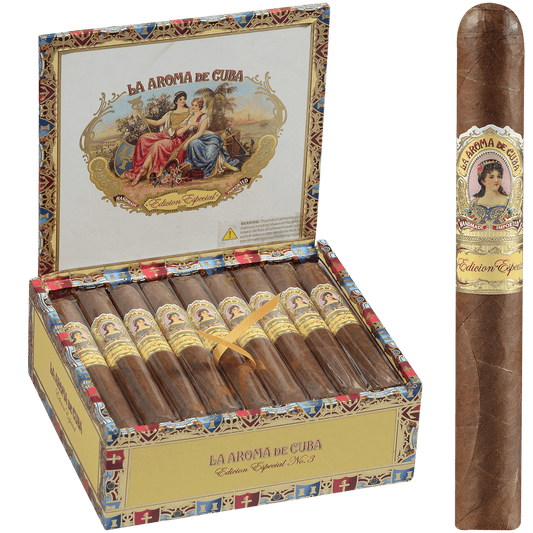 La Aroma De Cuba Edicion Especial No. 3 25 Ct. Box 6.00X50