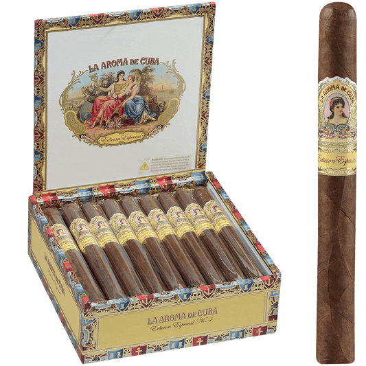 La Aroma De Cuba Edicion Especial No. 4 25 Ct. Box 7.00X49