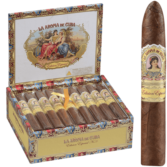 La Aroma De Cuba Edicion Especial No. 5 Belicoso 25 Ct. Box 5.50X52