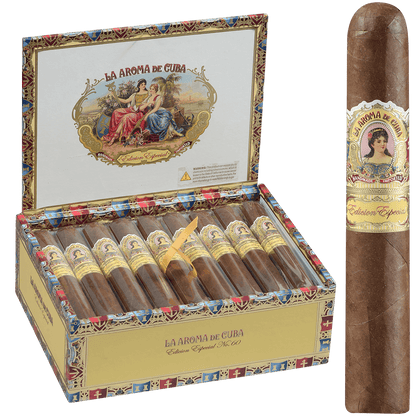 La Aroma De Cuba Edicion Especial No. 60 Gordo 25 Ct. Box 6.00X60