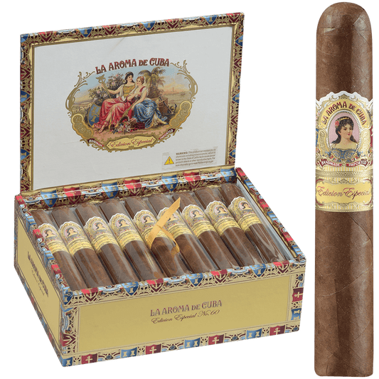 La Aroma De Cuba Edicion Especial No. 60 Gordo 25 Ct. Box 6.00X60