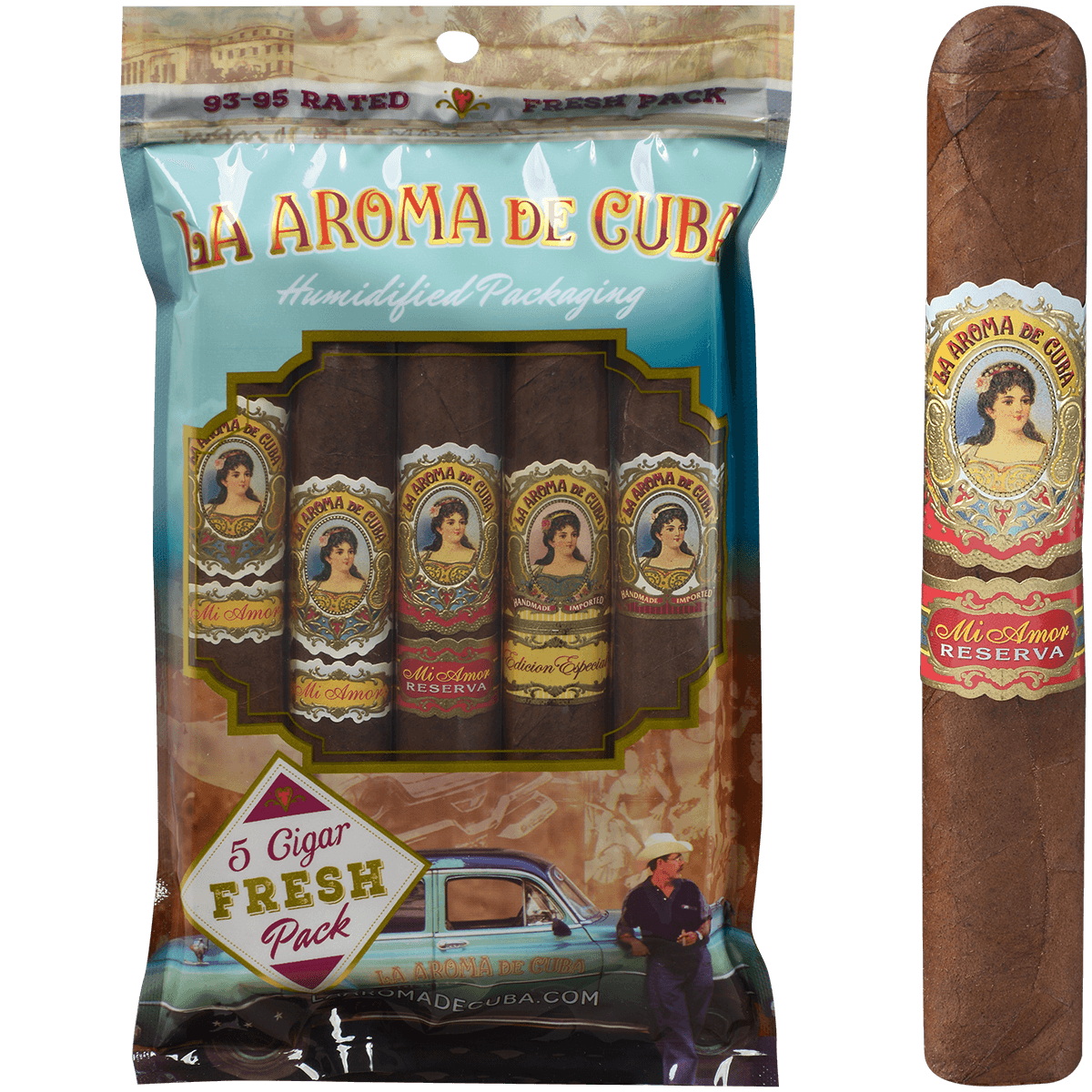 La Aroma De Cuba Fresh Pack 5 Ct.