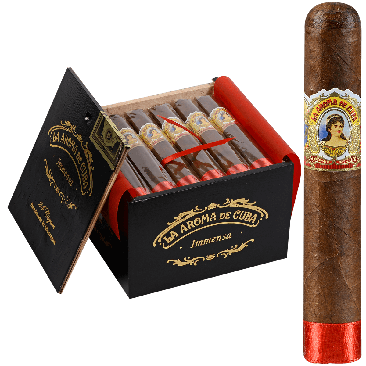 La Aroma De Cuba Immensa 24 Ct. Box 5.75X60