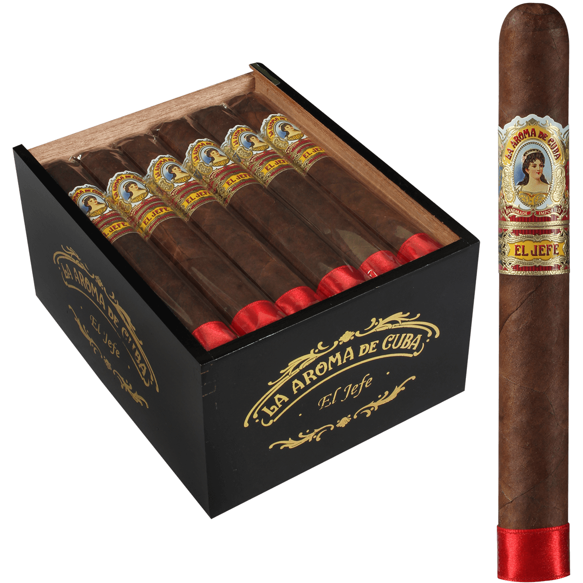 La Aroma De Cuba El Jefe 24 Ct. Box 7.00X58
