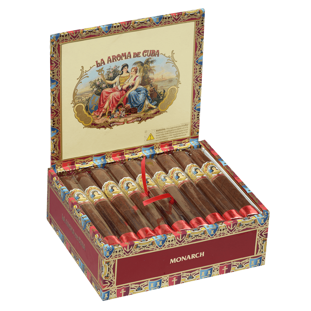 La Aroma De Cuba Monarch 25 Ct. Box 6.00X50