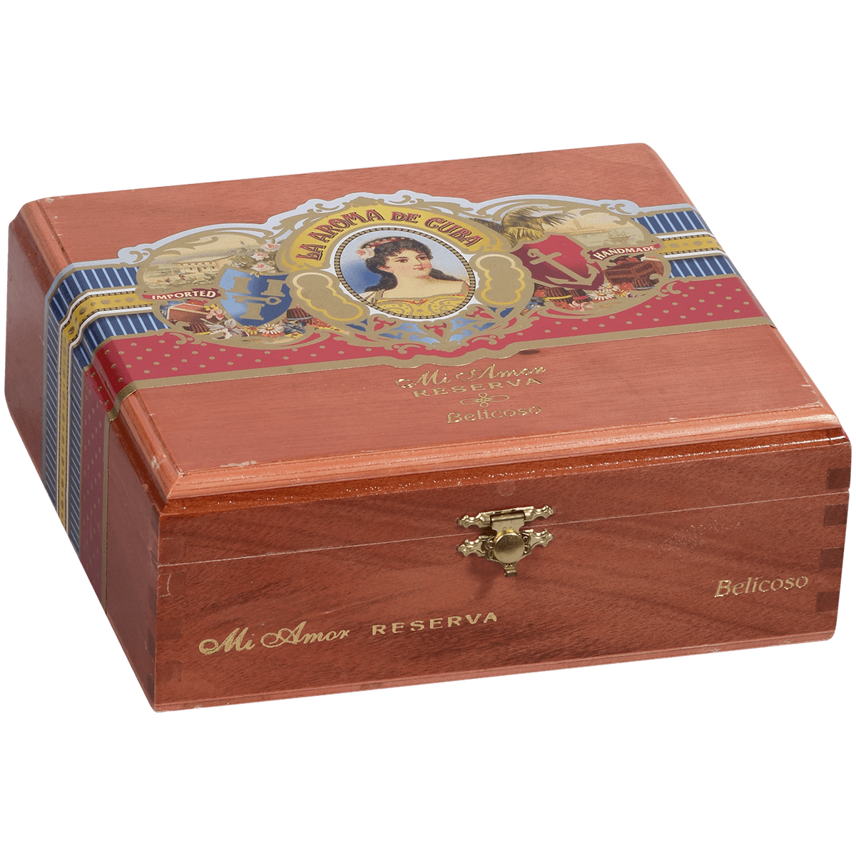 PROMO LA AROMA DE CUBA MI AMOR RESERVA BELICOSO 24 CT. BOX 5.50X52