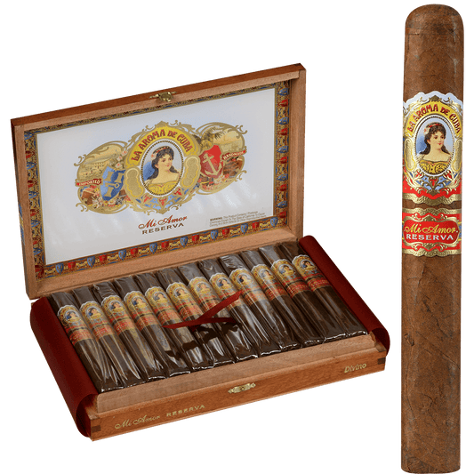 La Aroma De Cuba Mi Amor Reserva Divino (Toro) 24 Ct. Box 6.25X52