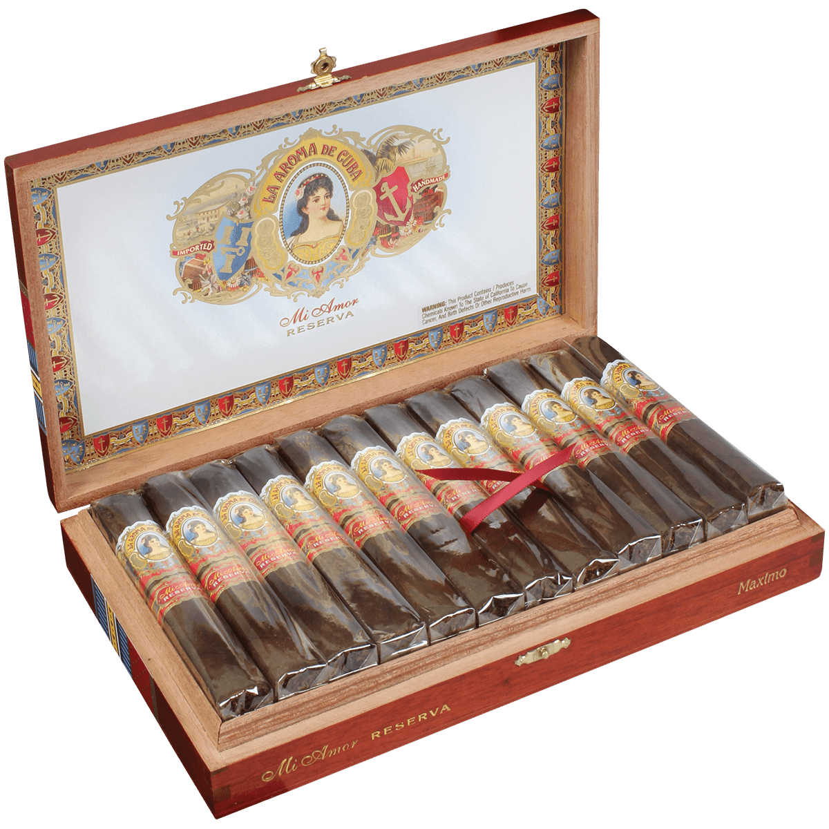 La Aroma De Cuba Mi Amor Reserva Maximo (Robusto) 24 Ct. Box 5.50X54