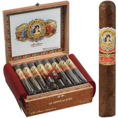 La Aroma De Cuba Mi Amor Reserva Pomposo 24 Ct. Box 6.50X60