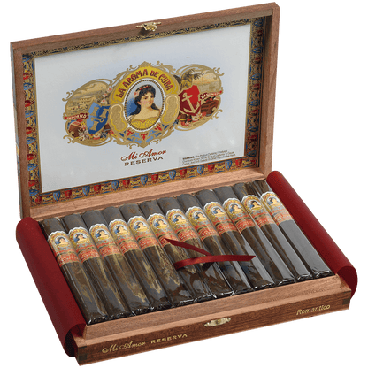La Aroma De Cuba Mi Amor Reserva Romantico (Churchill) 24 Ct. Box 6.87X50