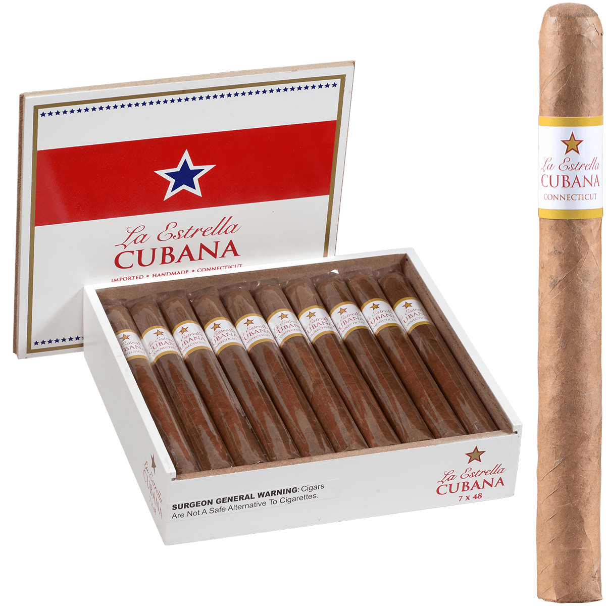 La Estrella Cubana Connecticut Churchill 20 Ct. Box 7.00X48