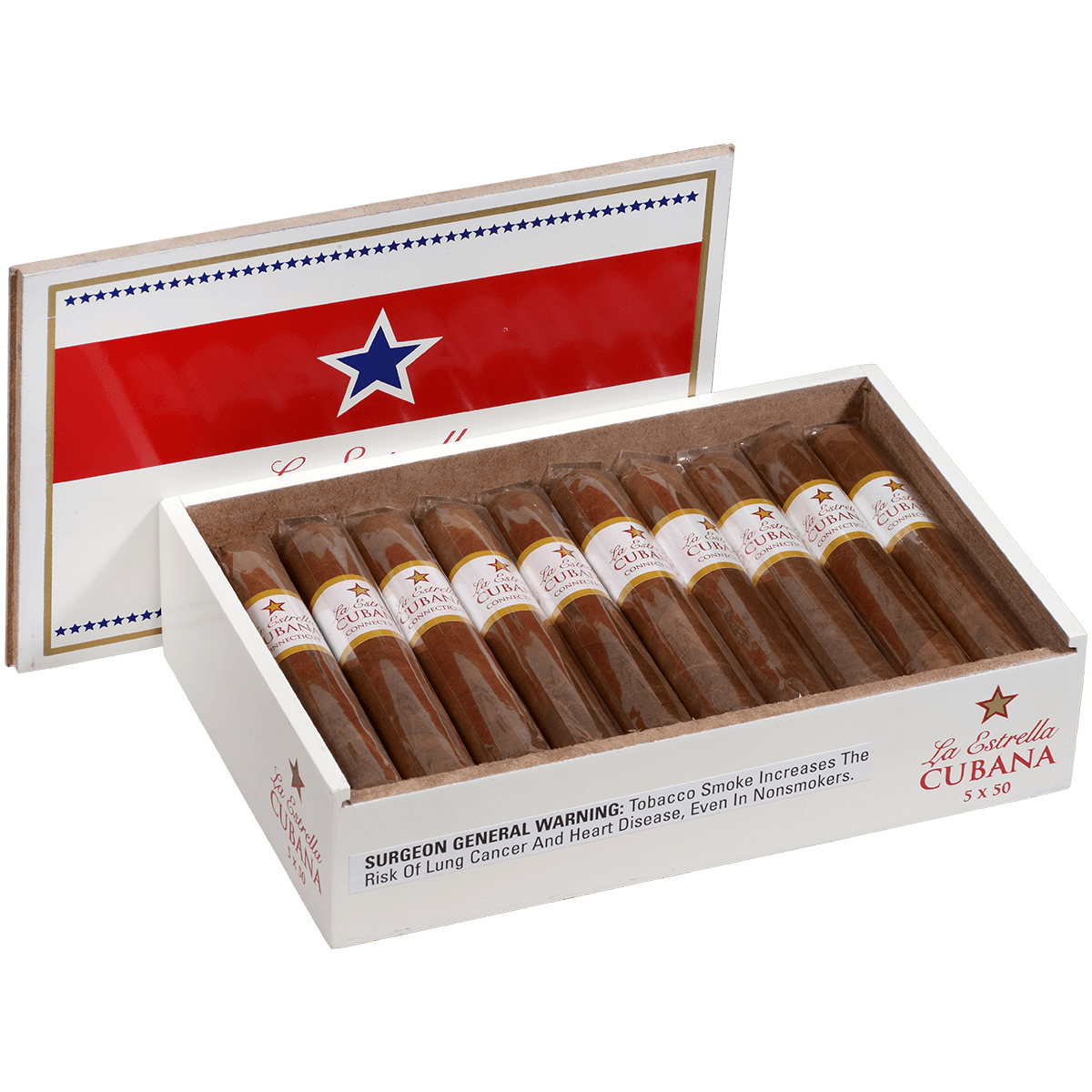 La Estrella Cubana Connecticut Robusto 20 Ct. Box 5.00X50