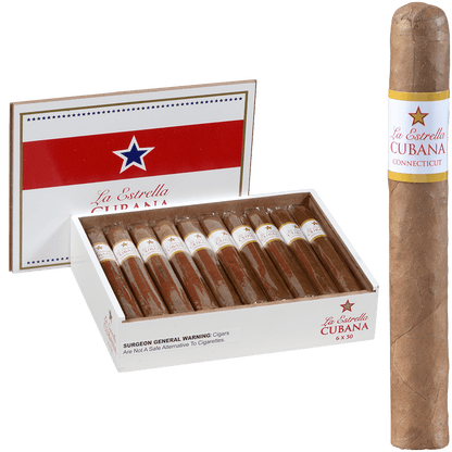 La Estrella Cubana Connecticut Toro 20 Ct. Box 6.00X50