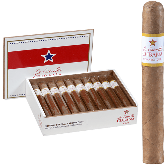 La Estrella Cubana Connecticut Toro 20 Ct. Box 6.00X50