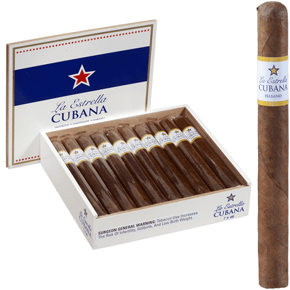 La Estrella Cubana Habano Churchill 20 Ct. Box 7.00X48