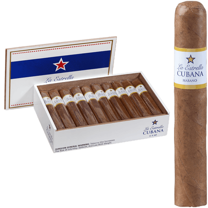 La Estrella Cubana Habano Gigante 20 Ct. Box 6.00X60