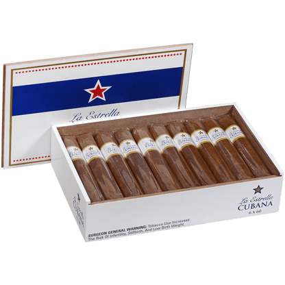 La Estrella Cubana Habano Gigante 20 Ct. Box 6.00X60