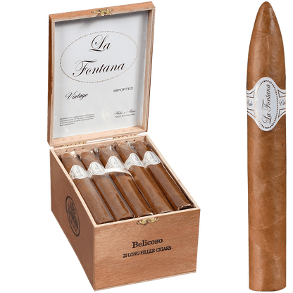 La Fontana Vintage Belicoso 20 Ct. Box 6.18X54/42