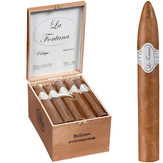 La Fontana Vintage Belicoso 20 Ct. Box 6.18X54/42