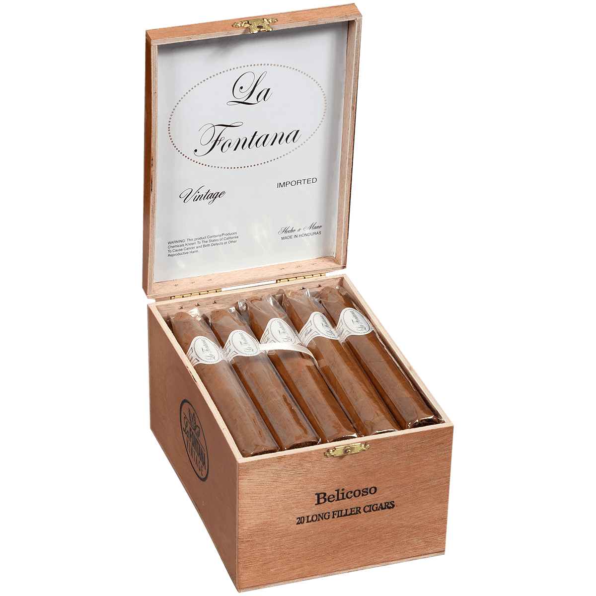 La Fontana Vintage Belicoso 20 Ct. Box 6.18X54/42